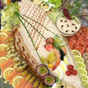 Visschotel zalm
