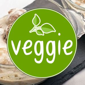 Vegestukjes in kerriesaus (vegetarisch) 150 gr