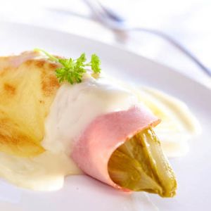Gegratineerde witlof