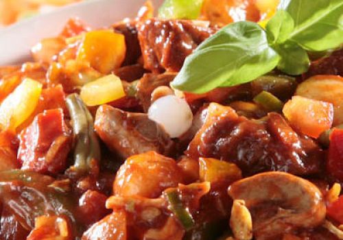 Stap 2 Kies uw warm gerecht en/of uitbreiding vis
